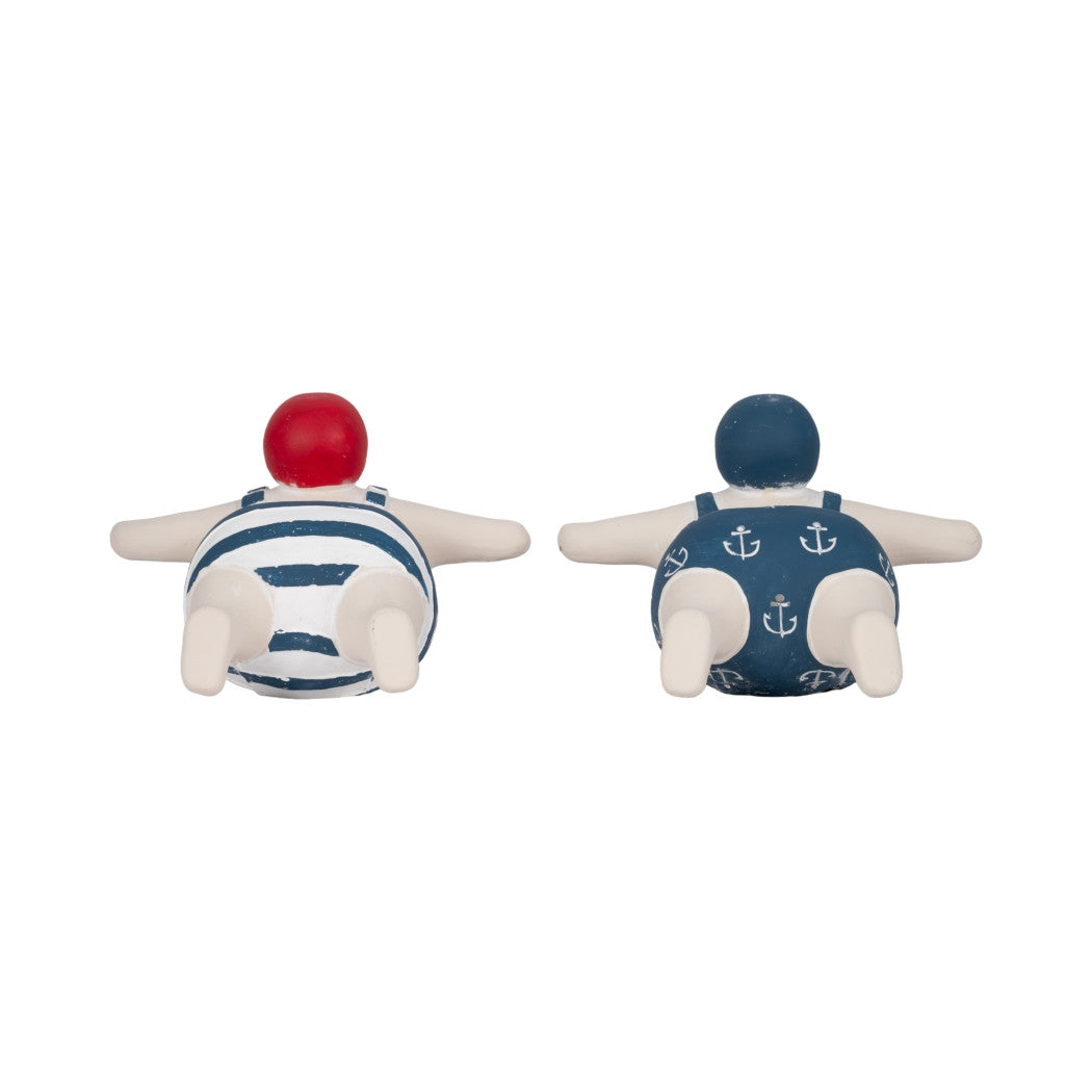 7 in. Ceramic Bathing Beauties Figurine - Sold Individually