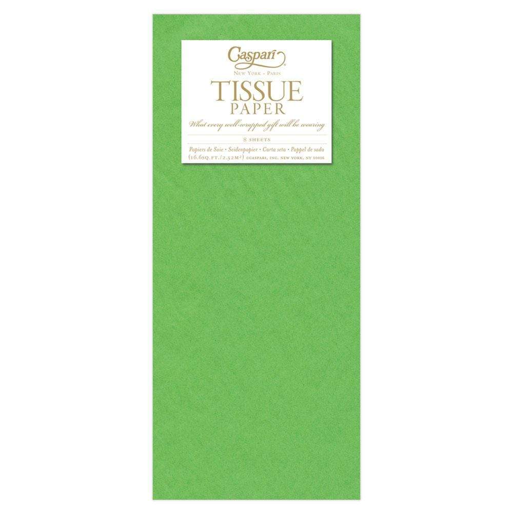Packaged solid tissue paper with printed colors in a rectangular sheet format.