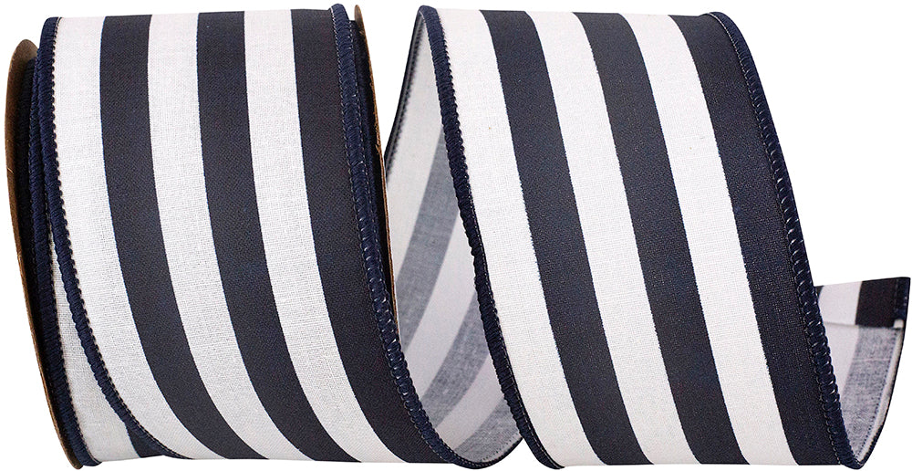 Stripes Canves Large Wired Edge