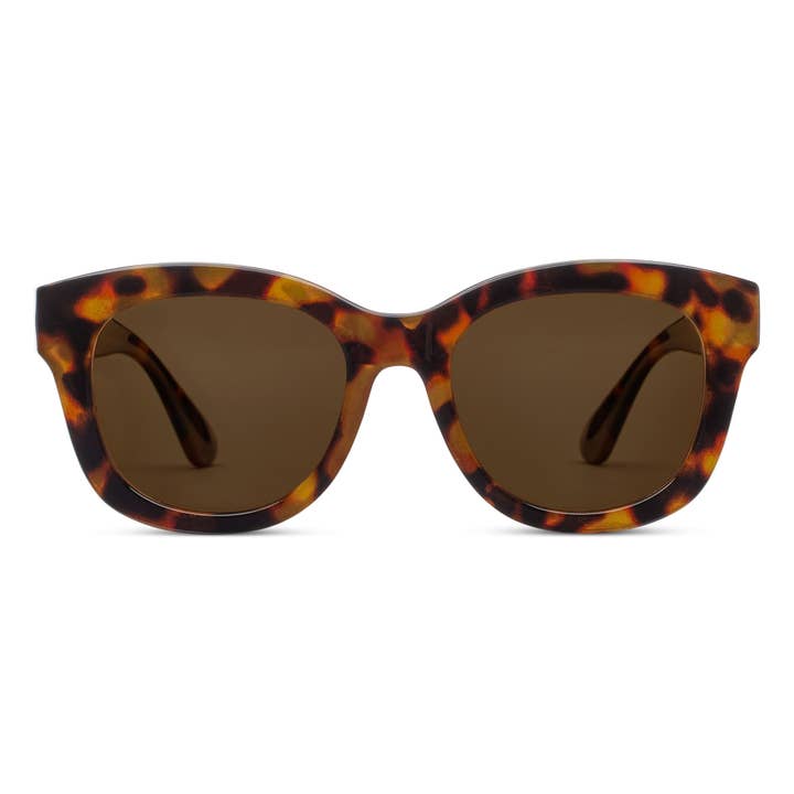 Center Stage Reading Sun sunglasses with polarized lenses in recycled polycarbonate frames