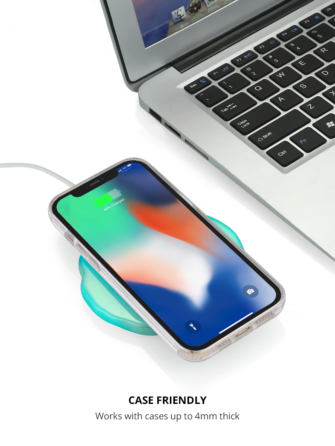 Wireless Charger Crystal Holographic