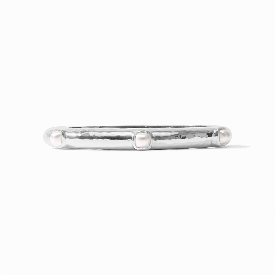 Catalina Hinge Bangle - Silver