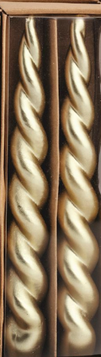 Gold Christmas Taper Candle Sets