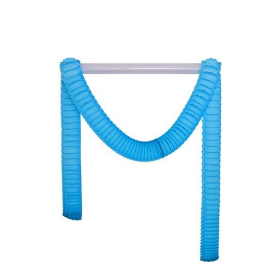 Streamer Garland 2M Bright made from sustainably sourced paper with vibrant colors.
