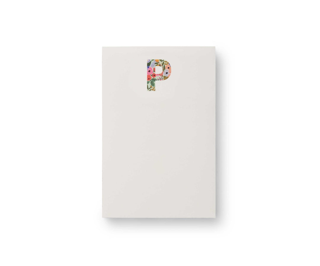 Garden Party Monogram Notepad