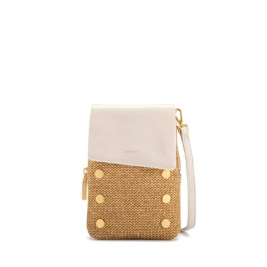 Black VIP Mobile crossbody bag with a structured rectangular shape.
