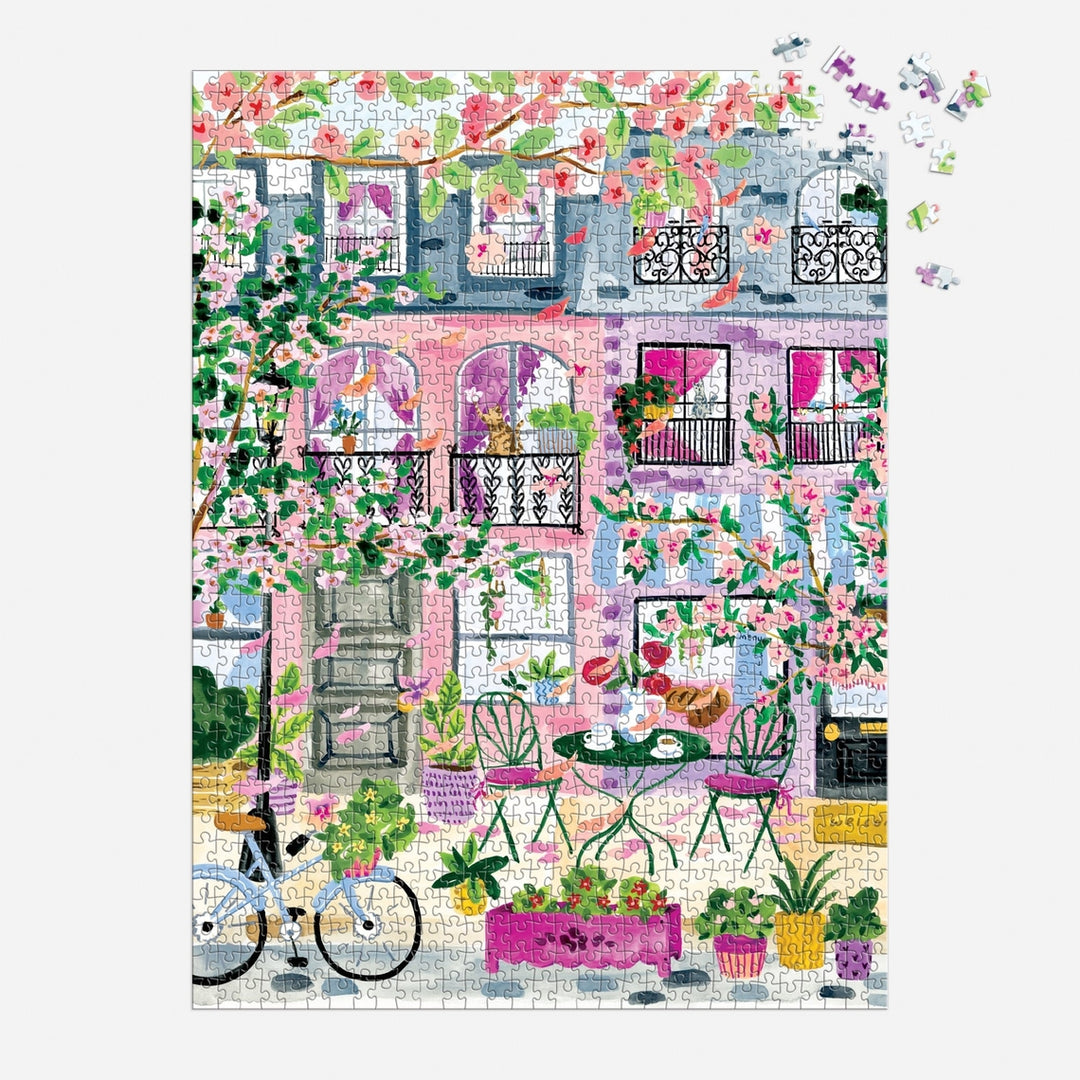 Cherry Lane Blossoms 1000 Piece Puzzle