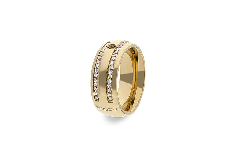 Interchangeable Basic Ring Lecce in silver with a simple band width.