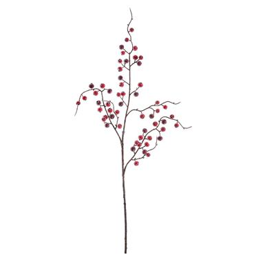 Red foam hanging spray with wire frame handle