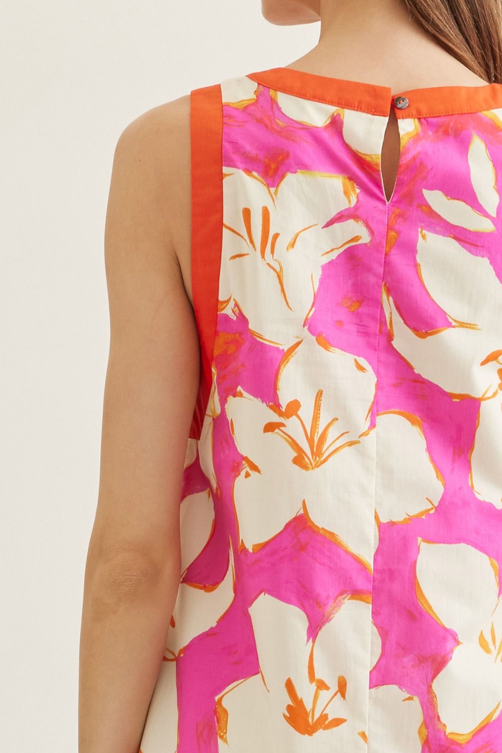 Lexi Floral Print Sleeveless Mini Dress
