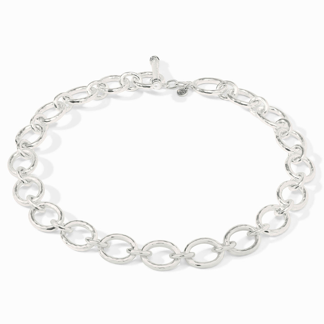 Catalina Demi Link Necklace Silver
