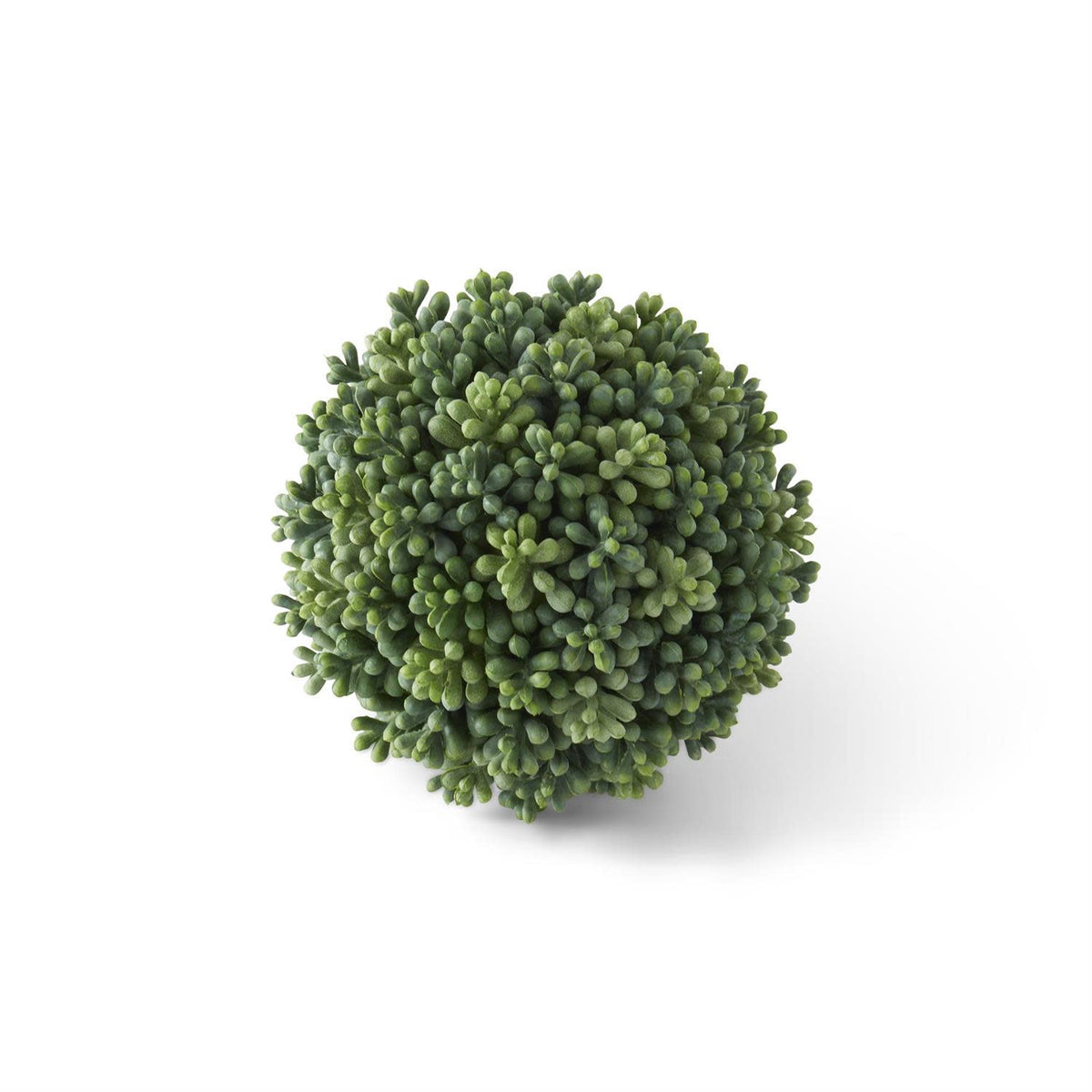 5 inch green berry seed ball made of plastic and iron wire.