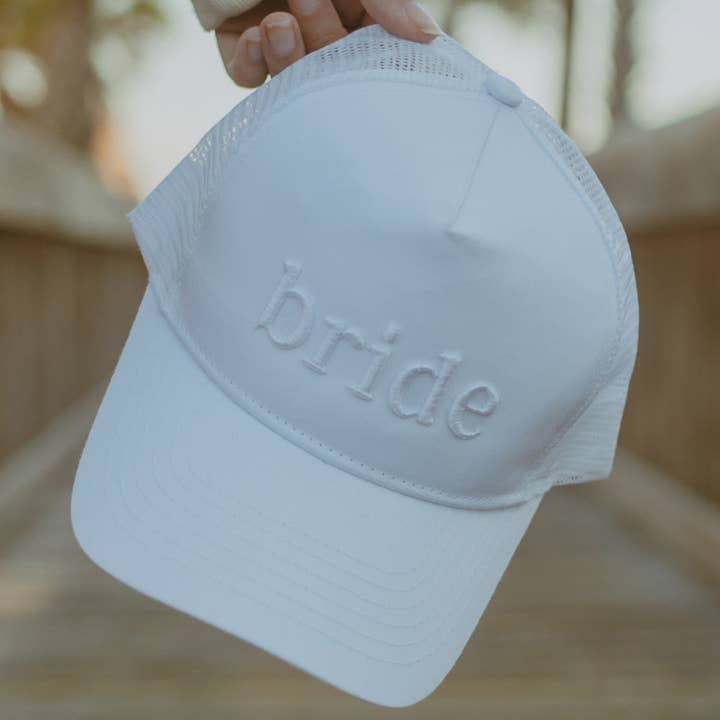 3-D Embroidered Trucker Hat