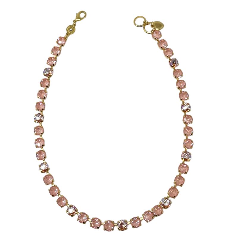 Gold classic necklace featuring an Atlanta-themed pendant with a polished finish.