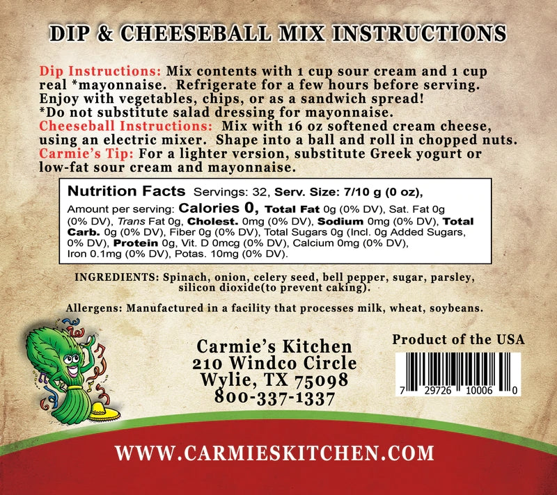 Fiesta Spinach Dip
