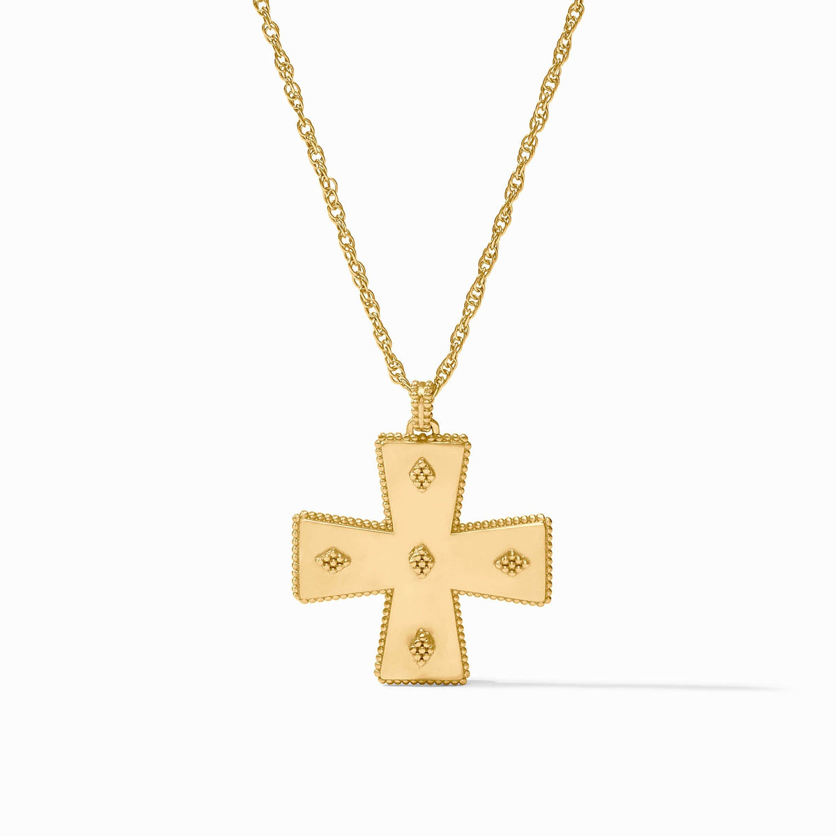 Adjustable Canterbury necklace with a pendant on an 18 to 20-inch chain.