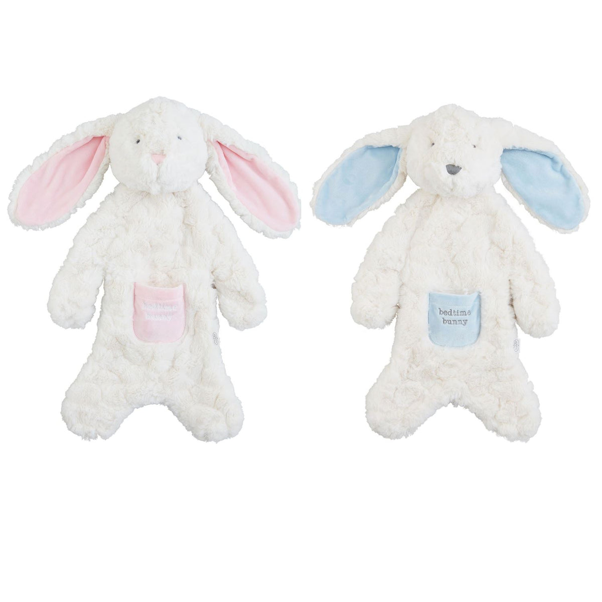 Plush Bedtime Bunny Cuddler in faux fur with a soft silhouette.