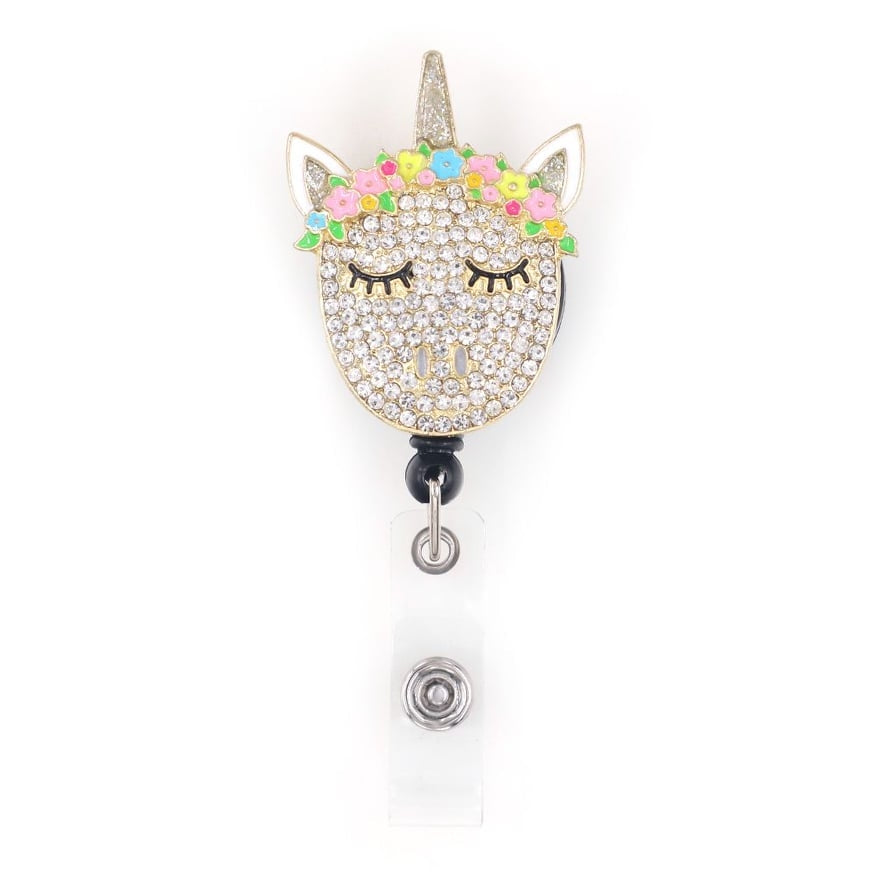 Sparkle and Shine Rhinestone Badge Reel