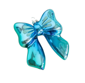 Glitterville Ombre GlowBow Ornament SOLD INDIVIDUALLY