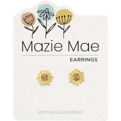 Gold Mazie Mae Earring