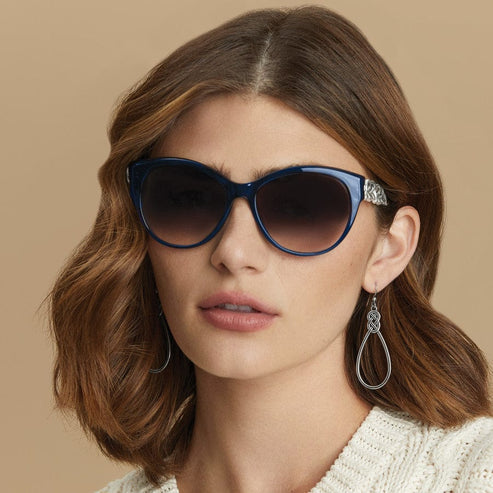 Interlok Braid Blue Sunglasses