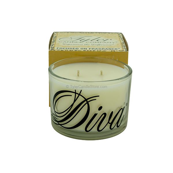 16oz Stature Candle  Black on Clear Glass