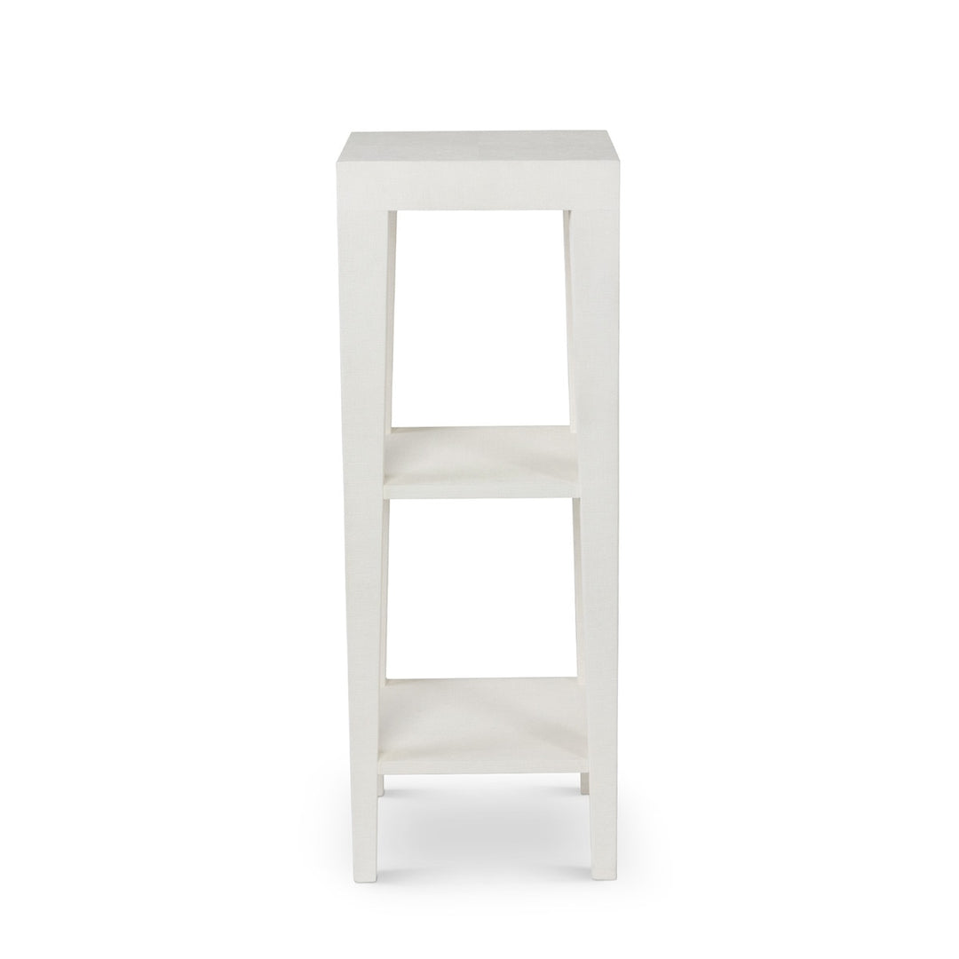 Giraffe Leg Pedestal Silk Linen
