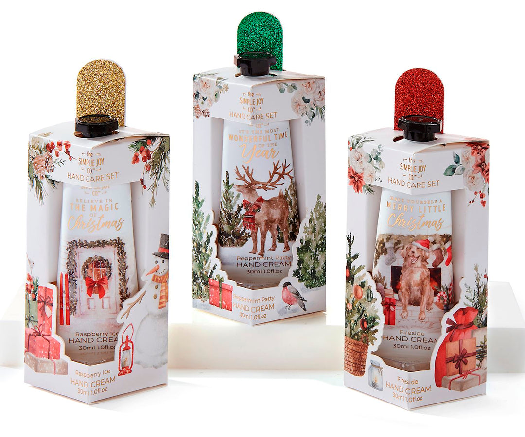 Christmas Scented Hand Cream & Nail File Gift Set