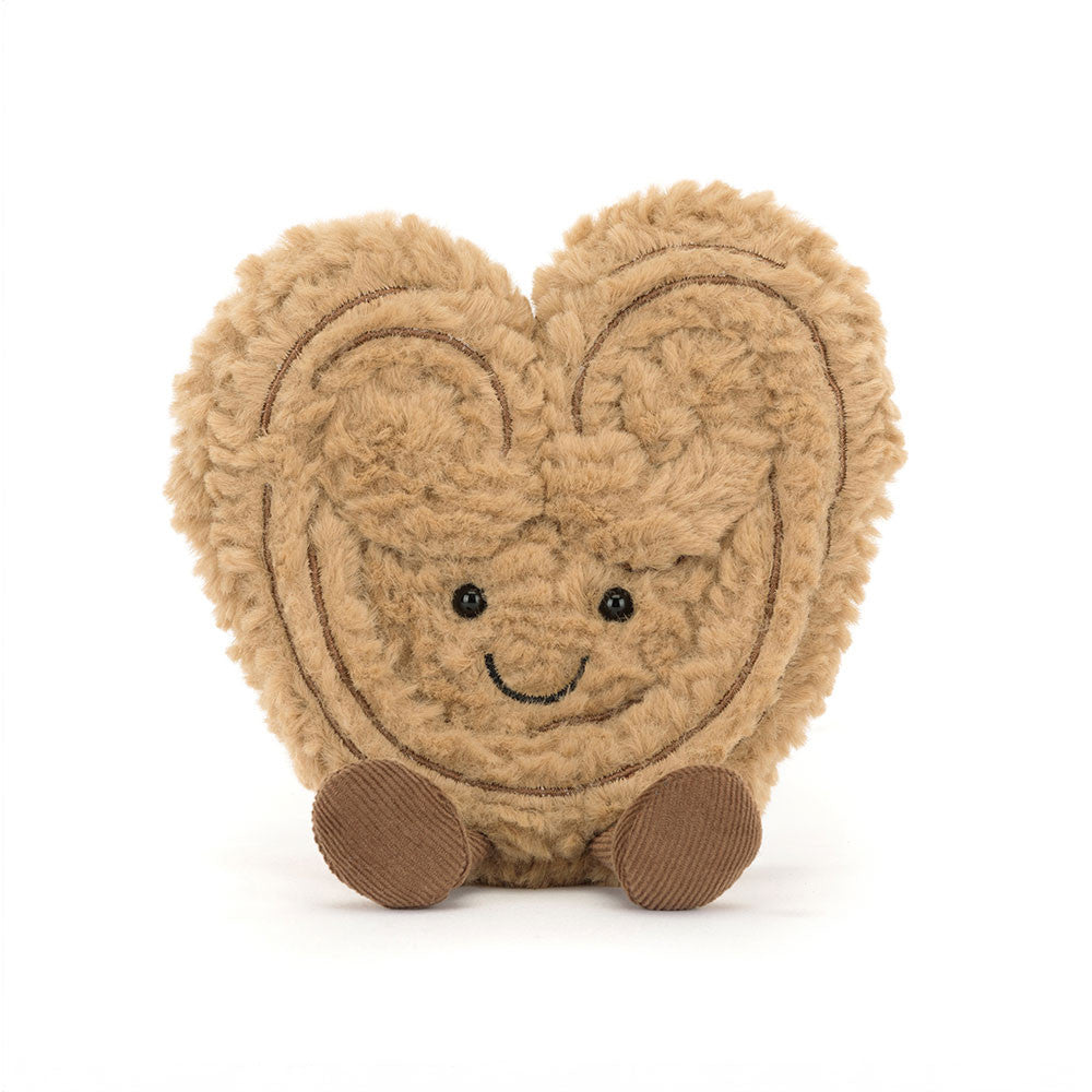 Amuseables Philippe Palmier plush toy with polyester cotton exterior, PE bean filling, and hard eye detail.