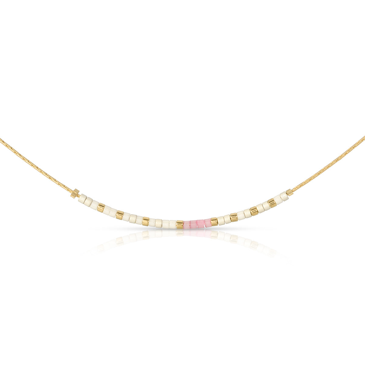 Silver-toned Girl Mama necklace with a pendant featuring a mother holding her baby.