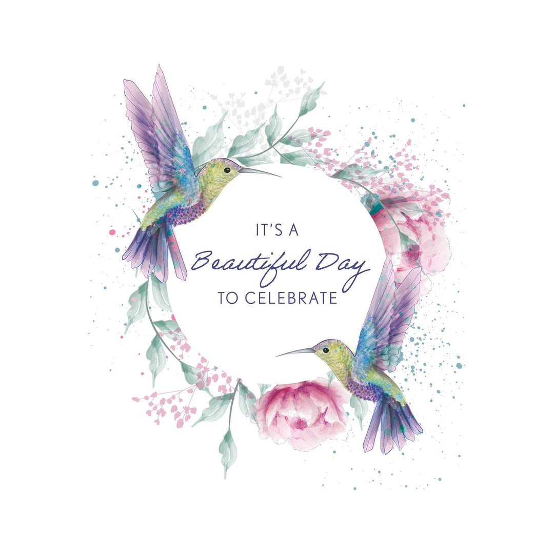 Occasion - Birthday Hummingbird Wreath