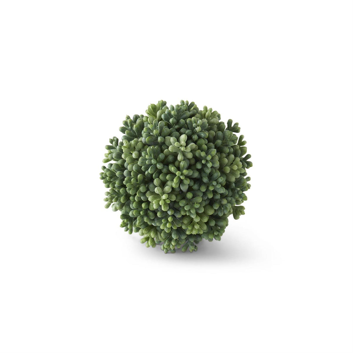 Four-inch green plastic berry seed ball with iron wire frame