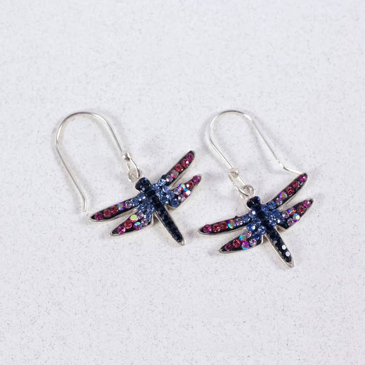 Dragonfly Drop Earrings