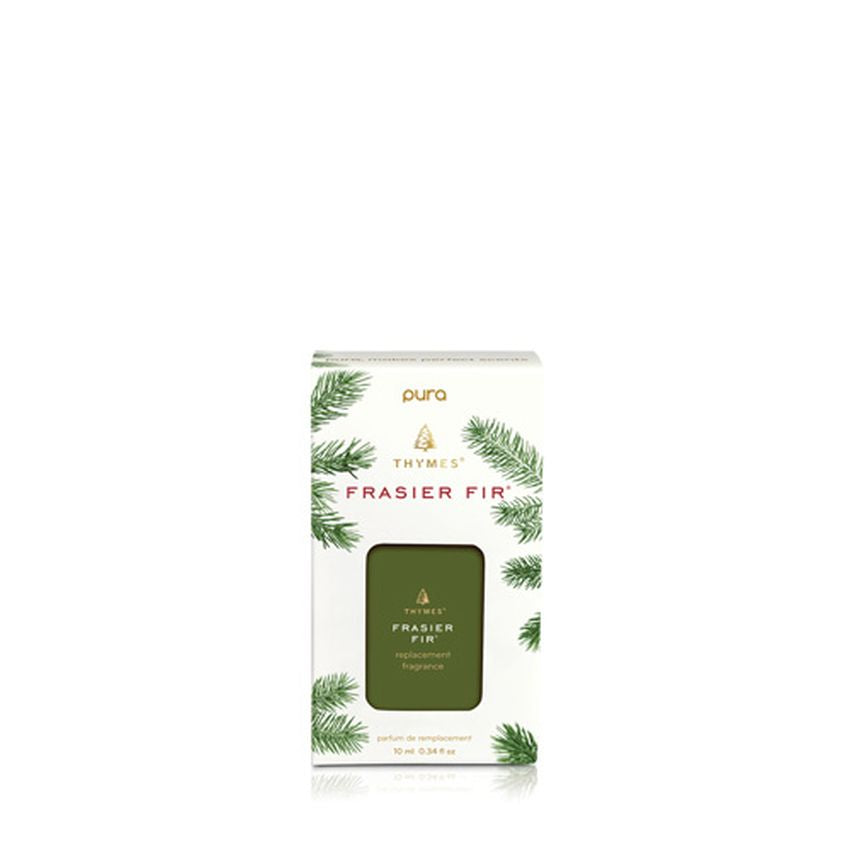 Frasier Fir Pura Diffuser Refill bottle with clear liquid inside