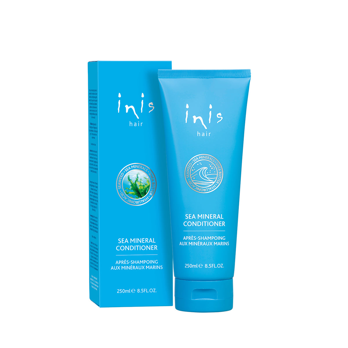 Inis Sea Mineral Conditioner bottle with a pump dispenser