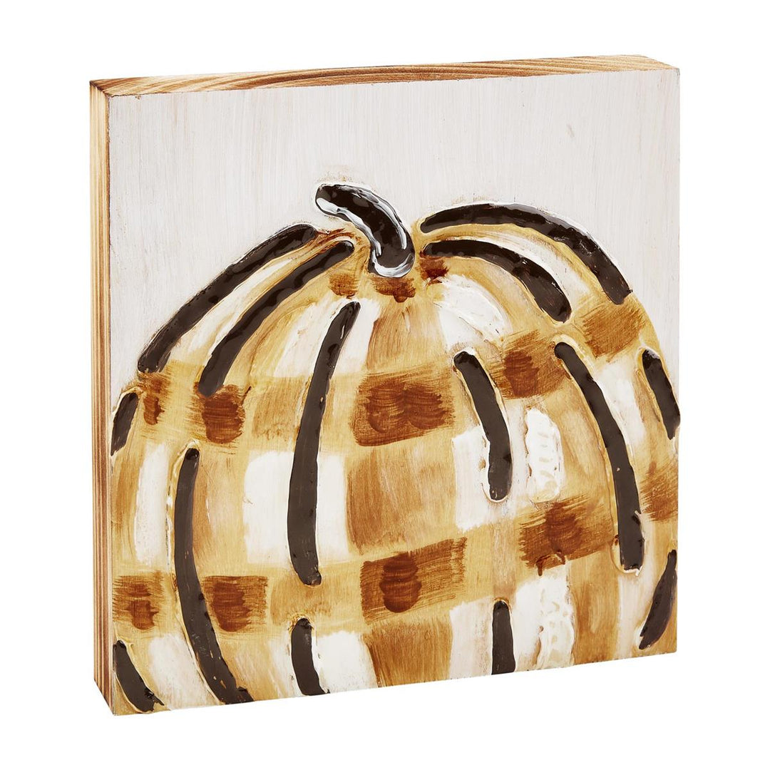 Painted Pumpkin Block