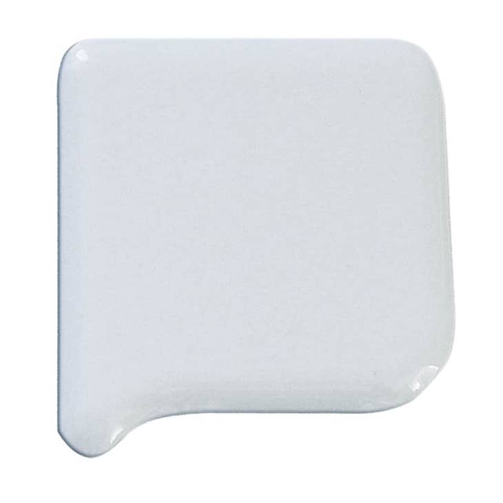 White square Super Scraper with rounded corners and a small handle extension.