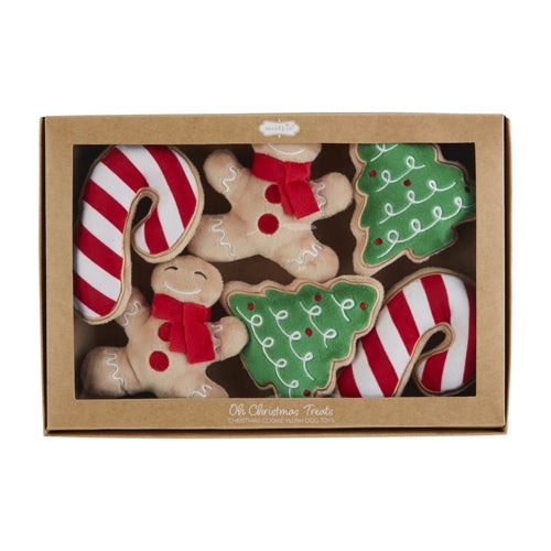 Christmas Cookie Dog Toys