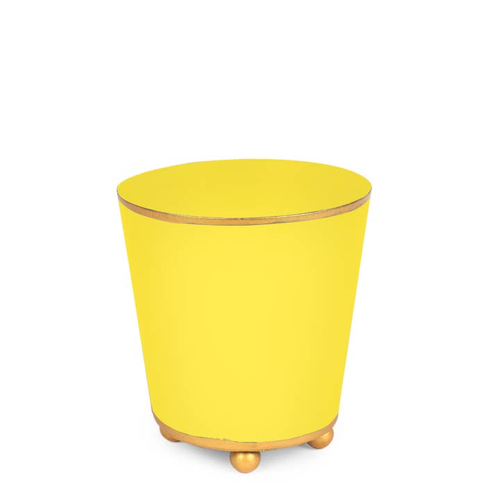 Round cachepot planter named Mattie in matte black ceramic with a smooth silhouette.