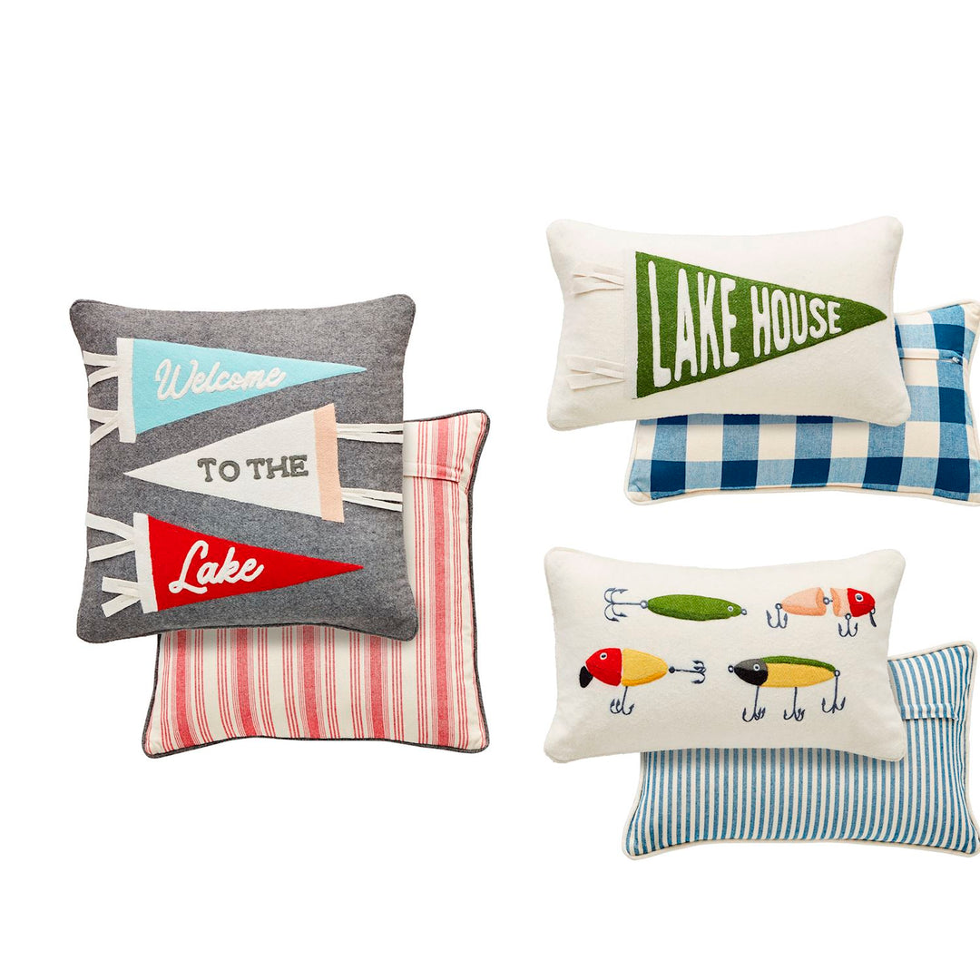 Lake Pennant Pillows